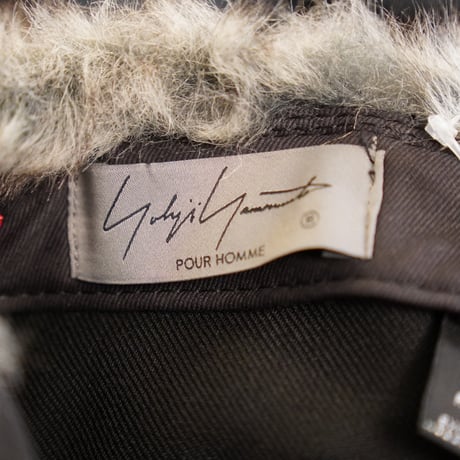 NEW ERA・ニューエラ　   59FIFTY ドッグイヤー Yohji Yamamoto FW22 シグネチャーロゴ ブラック　未使用品