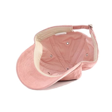 LEE CAP　LE LOW CAP FAKE SUEDE PINK