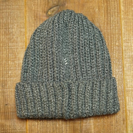 HUNTISM ハンティズム ローゲージ ニットキャップ LG Knit Cap / Grey htm253013 グレー