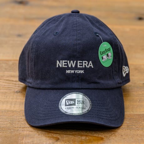 NEWERA・ニューエラ　カジュアルクラシック NEW ERA NEW YORK（ネイビー）