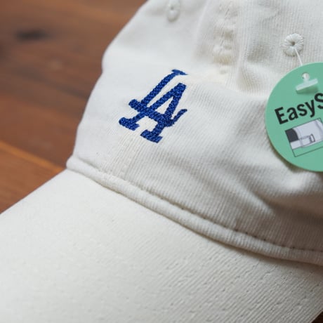 NEWERA・ニューエラ　9TWENTY MLB Summer Corduroy ロサンゼルス・ドジャース クロームホワイト