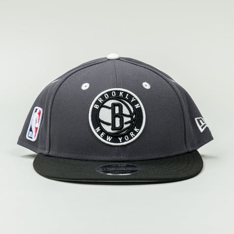 NEW ERA・ニューエラ　  LP 9FIFTY NBA Color Custom ブルックリン・ネッツ グラファイト グレーバイザー