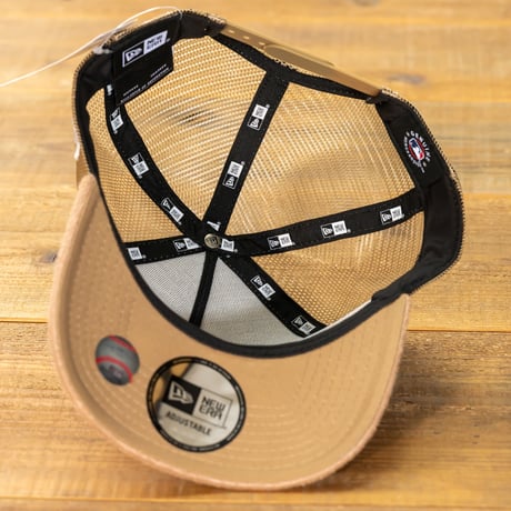 NEWERA・ニューエラ　9FORTY A-Frame トラッカー パイル ロサンゼルス・ドジャース（カーキ）　大谷翔平　SHOHEI OHTANI