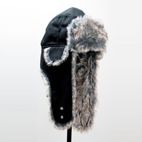 NEW ERA・ニューエラ　トラッパー The Trapper ダックキャンバス（ブラック）