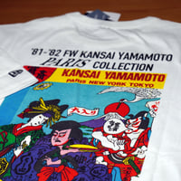 NEW ERA・ニューエラ 半袖 ウォッシュドコットン Tシャツ kansaï yamamoto kansai / terry jhonson オフホワイト