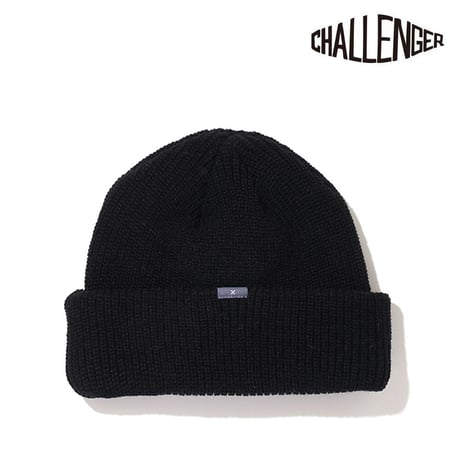 チャレンジャー CHALLENGER CLASS OF 85 KNIT CAP BLACK