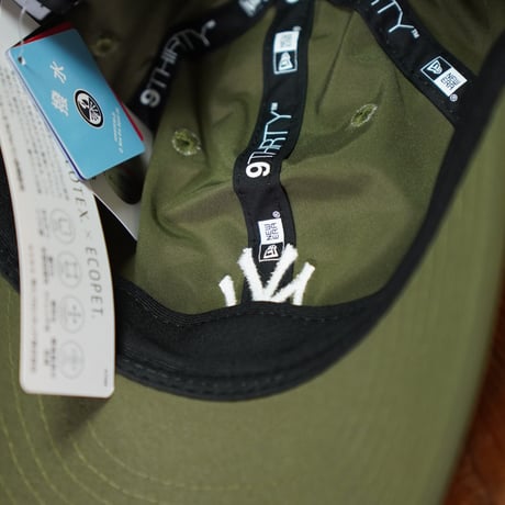 NEW ERA・ニューエラ　9THIRTY Tech Stretch SOLOTEX ECOPET ニューヨーク・ヤンキース オリーブ | アウトドア 14668967