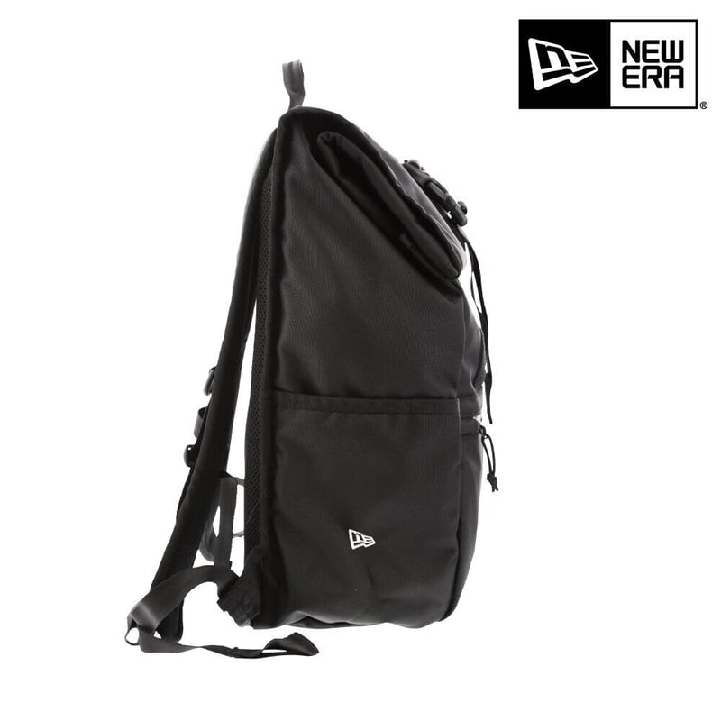 ブラック ロールトップバックパック NEW ERA・ニューエラ ロールトップパック 26L（ブラック