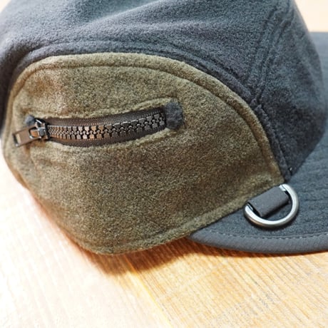 NEWERA・ニューエラ　ジェットキャップ Angler Collection POLARTEC 200 GOOD DAY ブラック/オリーブ【ニューエラアウトドア】