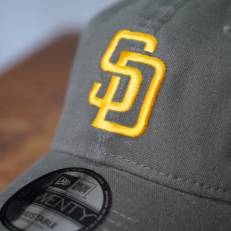 NEW ERA・ニューエラ　9TWENTY Washed Duck サンディエゴ・パドレス モス