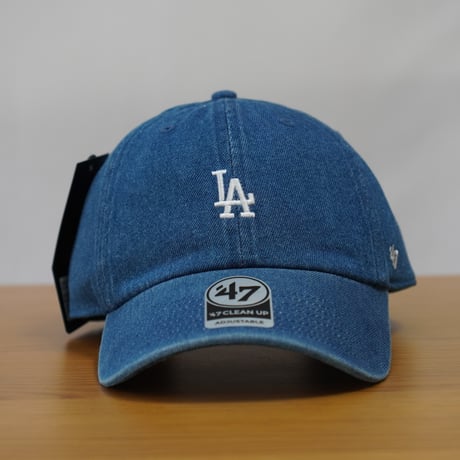 47BRAND フォーティーセブン キャップ 47 クリーンナップ ロサンゼルス・ドジャース DENIM デニム ネイビー