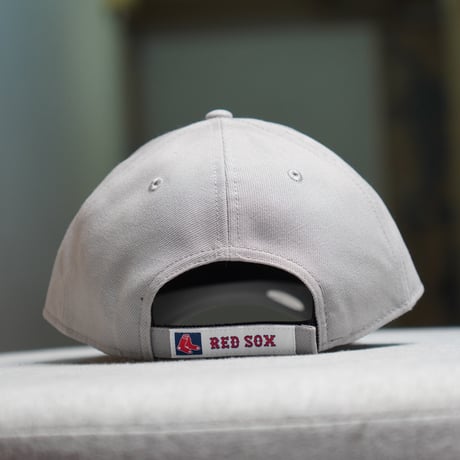 NEW ERA・ニューエラ　9FORTY MLB Woven Label ボストン・レッドソックス グレー