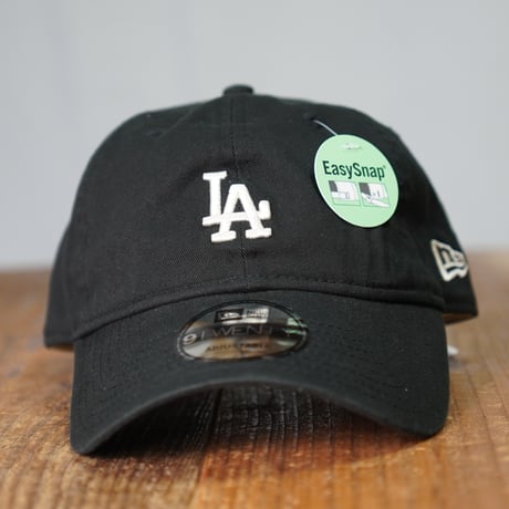 NEW ERA・ニューエラ　9TWENTY Khaki Sweat Band ロサンゼルス・ドジャース ブラック カーキスウェットバンド