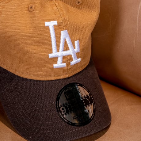 NEW ERA・ニューエラ　  9THIRTY Washed Duck ロサンゼルス・ドジャース（ライトブロンズ・ブラウンバイザー）　大谷翔平　SHOHEI OHTANI