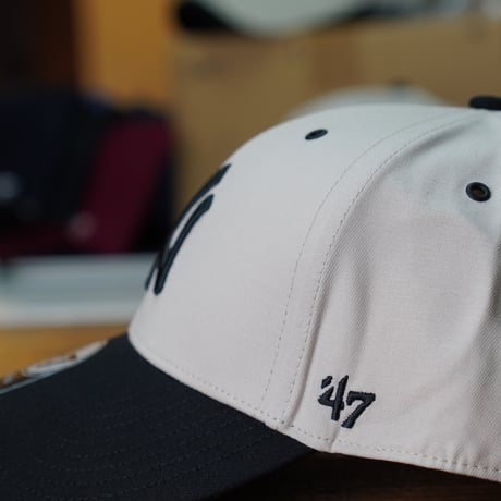 47BRAND ニューヨーク・ヤンキース フォーティーセブン キャップ ’47 MVP 帽子 B-LUNRM17GWP-BN
