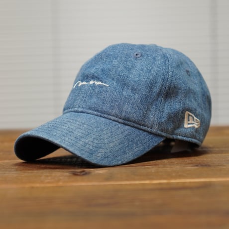 NEWERA・ニューエラ　9TWENTY Denim Handwritten Logo ウォッシュドデニム