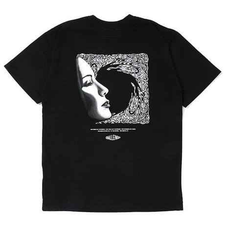 チャレンジャー CHALLENGER SMOKE TEE BLACK