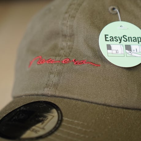 NEW ERA・ニューエラ カジュアルクラシック Handwritten Logo モス