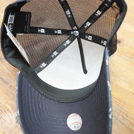 NEWERA・ニューエラ　9FORTY AFTR NEYYAN JACQUARD NVY CRM 14109686 NVY
