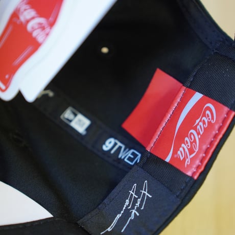 NEW ERA・ニューエラ 9TWENTY Coca-Cola designed by Kosuke Kawamura コカ･コーラ ブラック