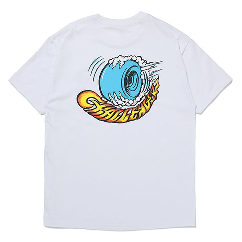 トップス CHALLENGER WHEELS TEE チャレンジャー CHALLENGER WHEELS TEE（WHITE） | daze & easy