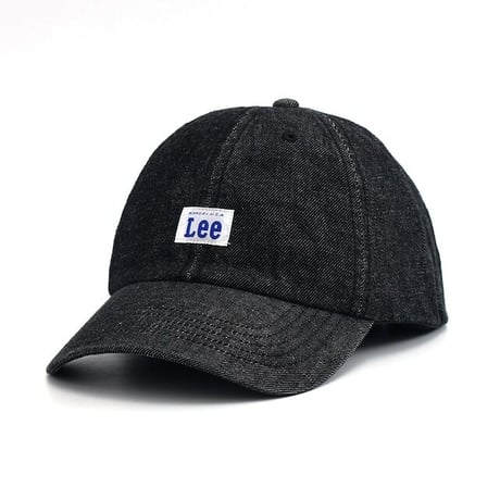 LEE CAP　LE LOW CAP DENIM BLACK