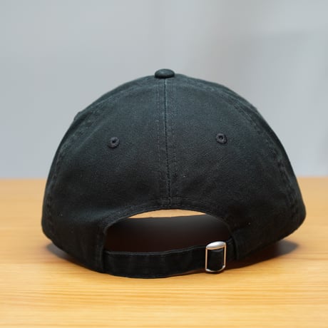 NEW ERA・ニューエラ 9THIRTY フラッグロゴ ウーブンパッチ Washed Duck ブラック