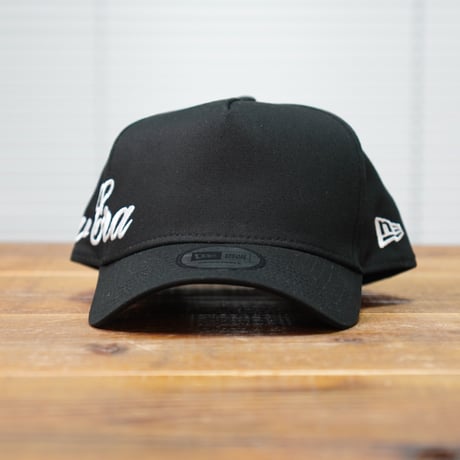 NEWERA・ニューエラ　9FORTY A-Frame Essential エッセンシャル Script Logo スクリプトロゴ ブラック