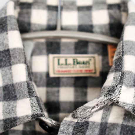 極厚フランネルシャツ　【LL Bean】 made in USA（USED）