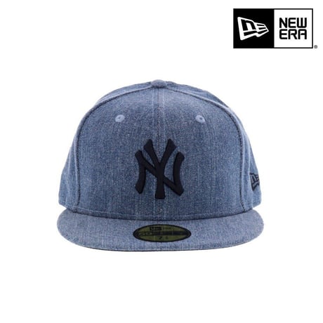 NEW ERA・ニューエラ　 59FIFTY NEW ERA NEYYAN JPDENIM WASDEN　JAPAN DENIM・ジャパンデニム　ニューヨーク・ヤンキース（カイハラデニム）