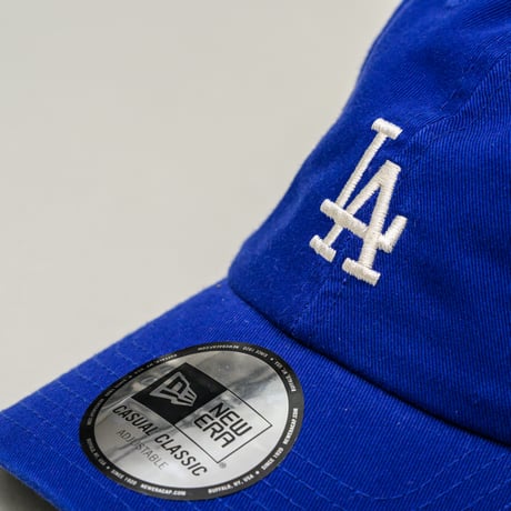 NEWERA・ニューエラ　カジュアルクラシック Casual Classic ロサンゼルス・ドジャース ミッドロゴ ダークロイヤル × クローム　大谷翔平