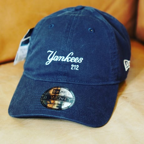 NEW ERA・ニューエラ　  9TWENTY MLB Pins ニューヨーク・ヤンキース （ネイビー）