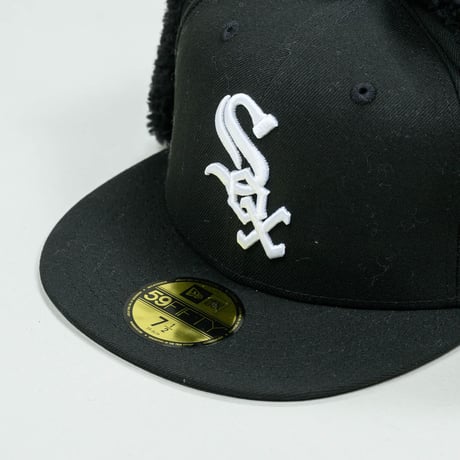 NEW ERA・ニューエラ　  59FIFTY Dog Ear ドッグイヤー シカゴ・ホワイトソックス（ブラック）