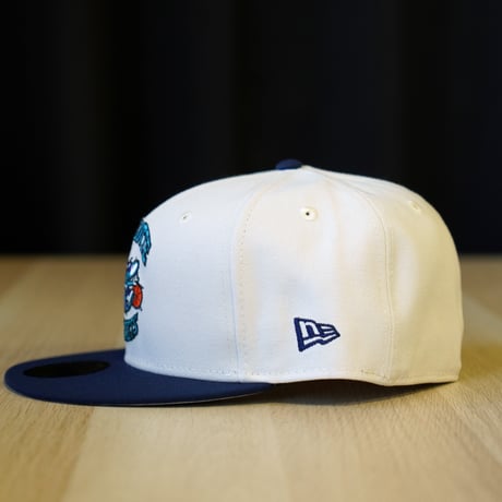 NEW ERA・ニューエラ 59FIFTY NBA Hardwood Classics シャーロット・ホーネッツ サンディーリネン/オーシャンサイドブルー