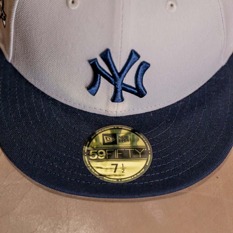 NEWERA・ニューエラ 59FIFTY MLB Stone Color ニューヨーク・ヤン