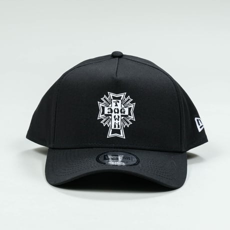 NEW ERA・ニューエラ　9FORTY A-Frame DOG TOWN ドッグタウン クロスロゴ（ブラック）