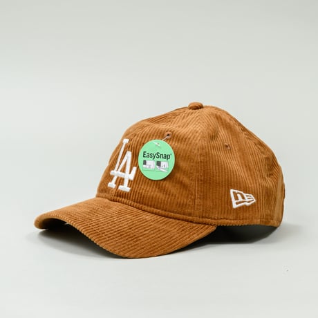 NEW ERA・ニューエラ　9TWENTY MLB Corduroy コーデュロイ ロサンゼルス・ドジャース（キャメル）　大谷翔平　SHOHEI OHTANI