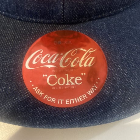 Coca-Cola・コカコーラ　Enjoy Coca-Cola CAP　DENIM/NAVY