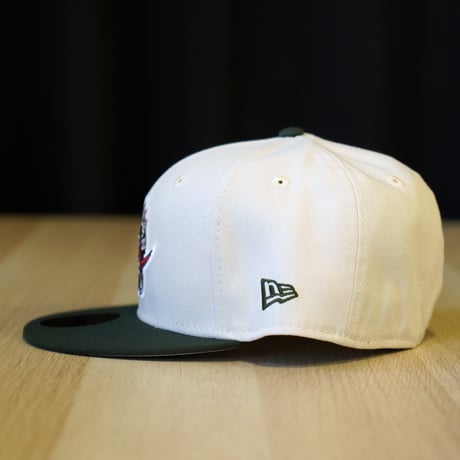 NEW ERA・ニューエラ 59FIFTY NBA Hardwood Classics トロント・ラプターズ サンディーリネン/ダークシーウィード