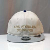 NEW ERA・ニューエラ RC 9FIFTY Flat Visor HAJIME SORAYAMA TPUロゴ ロサンゼルス・ドジャース アイボリー/ミディアムシルバー