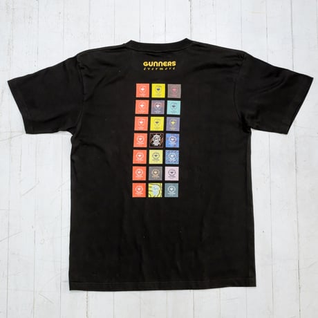 GUNNERS「2017-2024」記念Tシャツ（ブラック・ホワイト）