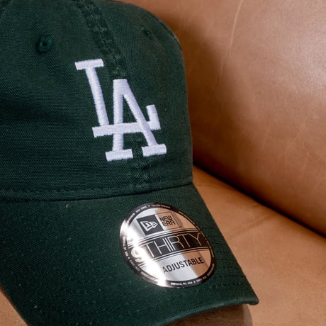 NEW ERA・ニューエラ　  9THIRTY Washed Duck ロサンゼルス・ドジャース（ダークグリーン）　大谷翔平　SHOHEI OHTANI