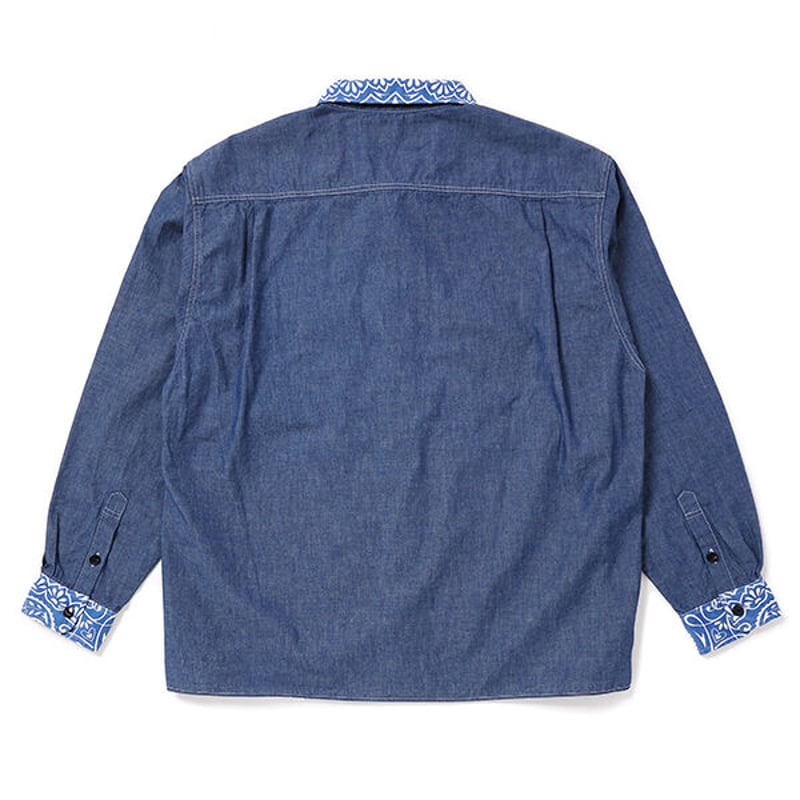 CHALLENGER バンダナ柄シャツ XL CHALLENGER バンダナ柄シャツ XL CHALLENGER バンダナ柄シャツ