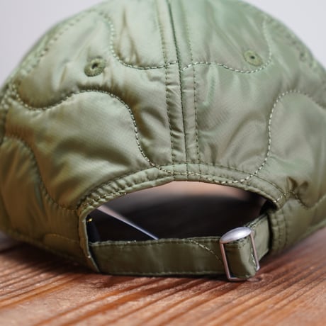 NEWERA・ニューエラ　 9THIRTY Powered by GORO NAKATSUGAWA（min-nano）キルティング エバーグリーン カーキバイザー