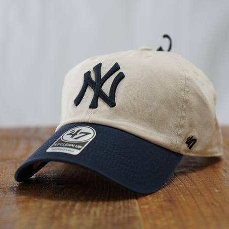 47BRAND フォーティーセブン キャップ ’47 ニューヨーク・ヤンキース グランドスタンド '47 クリーンアップ BCPTN-GRDSD17GWS-BN11