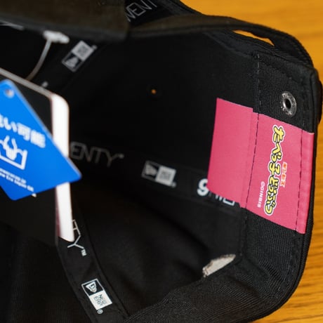 NEWERA・ニューエラ　Youth 9TWENTY たべっ子どうぶつ らいおん ボックスロゴ ブラック  14346889