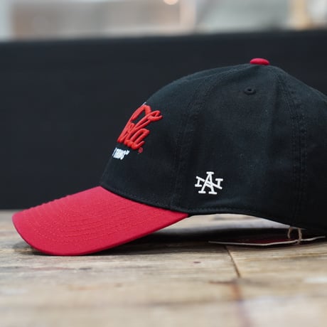 AMERICAN NEEDLE アメリカンニードル Coca-Cola コカコーラ CAP キャップ　ブラックレッド