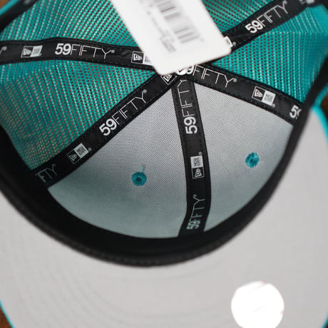NEW ERA・ニューエラ　59FIFTY トラッカー Beautiful Beach ニューヨーク・ヤンキース ティールブリーズ