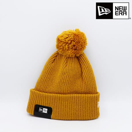 NEWERA ニューエラ　ポンポンニット リブ ウィート