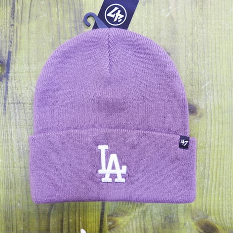 47BRAND フォーティセブン ニットキャップ ドジャース ’47 カフニット ニット帽 ユニセックス B-HYMKR12ACE　HAYMAKER KUFF KNIT Dodgers